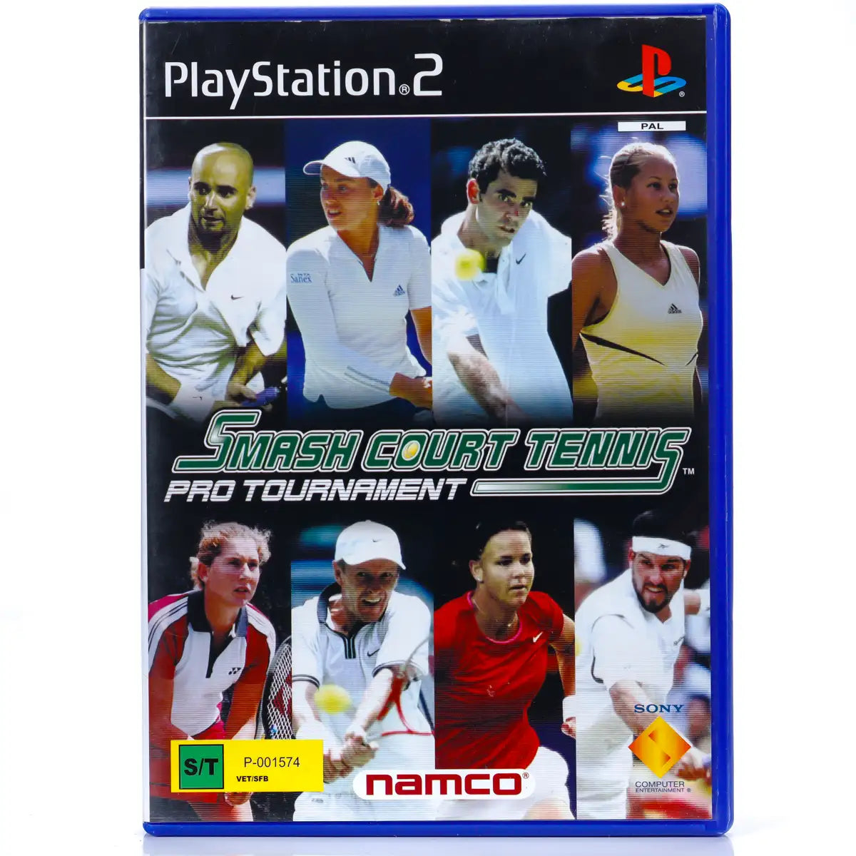 Smash Court Tennis: Pro Tournament - PS2 Spill - Retrospillkongen