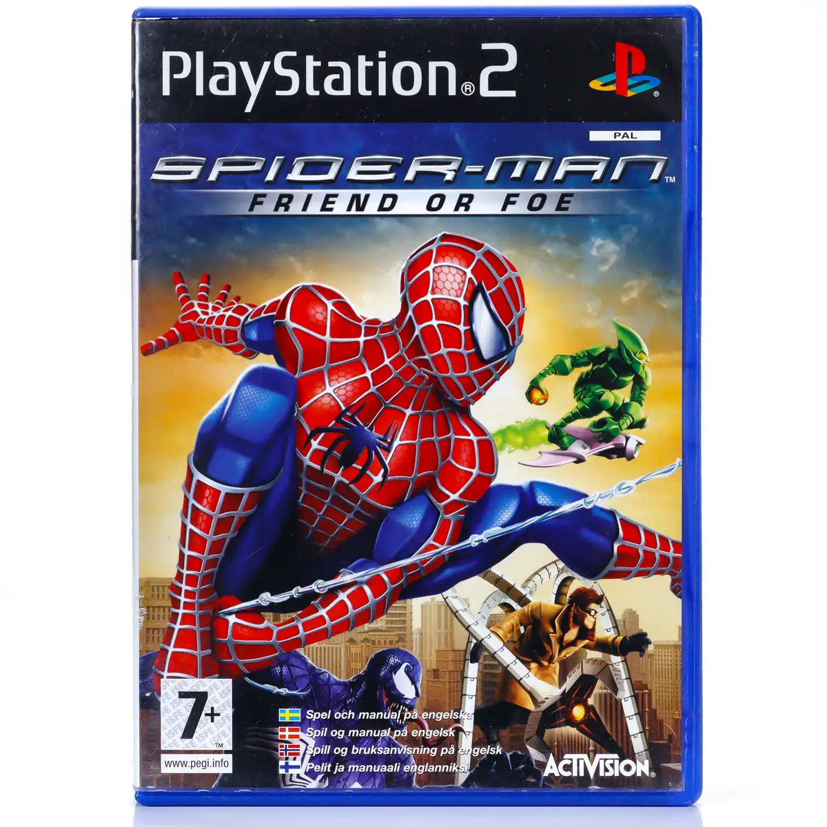 Spider-Man: Friend or Foe - PS2 Spill - Retrospillkongen