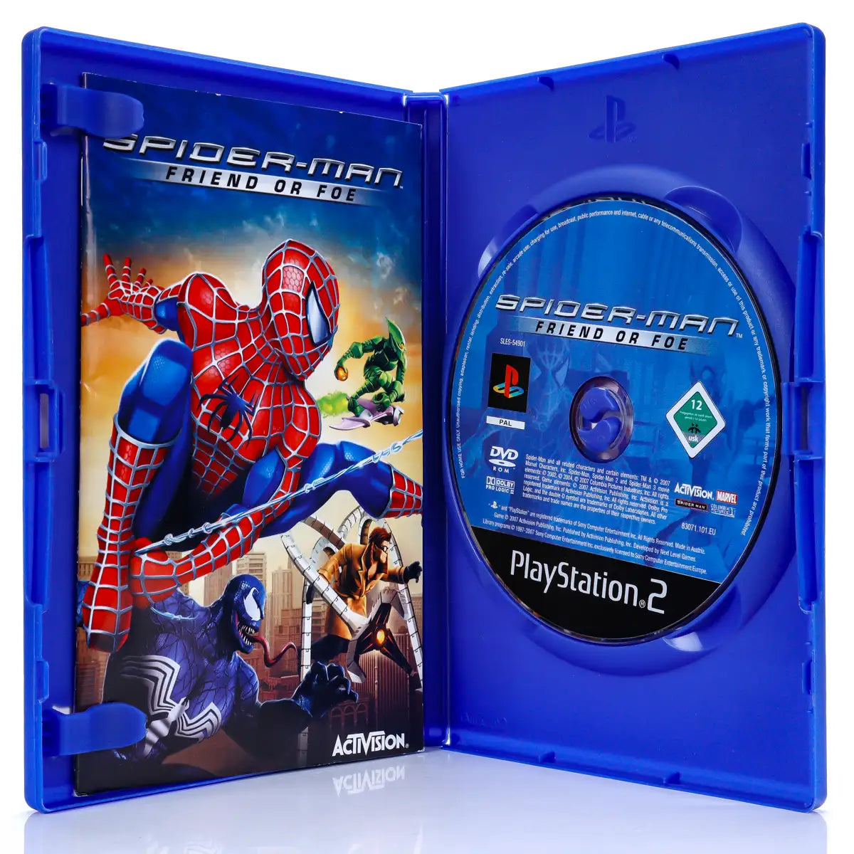 Spider-Man: Friend or Foe - PS2 Spill - Retrospillkongen