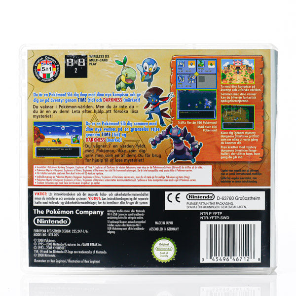 Pokemon Mystery Dungeon: Explorers of Time - Nintendo DS spill - Retrospillkongen