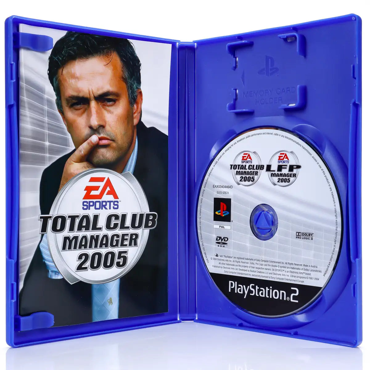 Total Club Manager 2005 - PS2 spill - Retrospillkongen