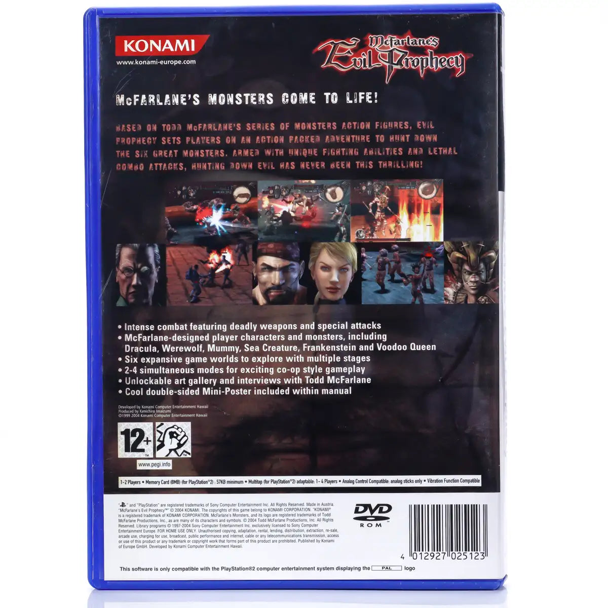 McFarlane's Evil Prophecy - PS2 Spill - Retrospillkongen