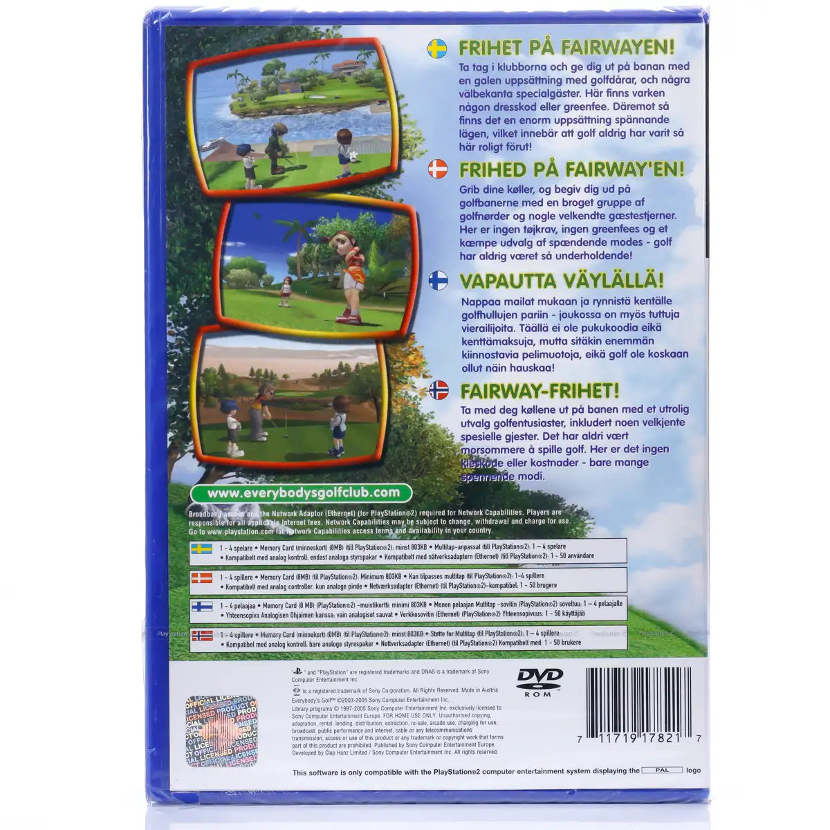 Everybody's Golf - PS2 spill (Forseglet) - Retrospillkongen