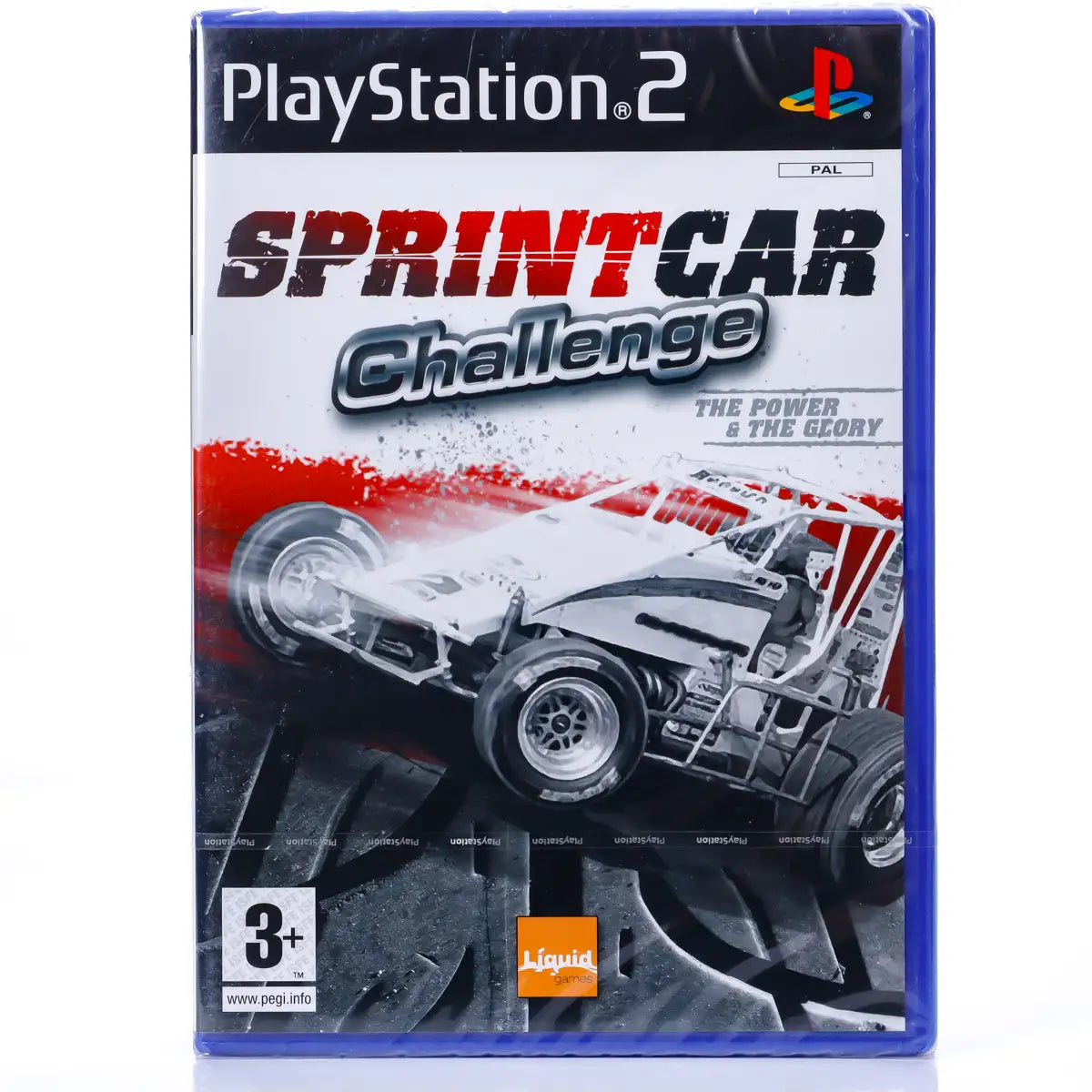 Sprint Car Challenge: The Power & The Glory - PS2 spill (Forseglet) - Retrospillkongen