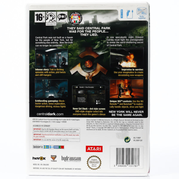 Alone in the Dark - Wii spill - Retrospillkongen