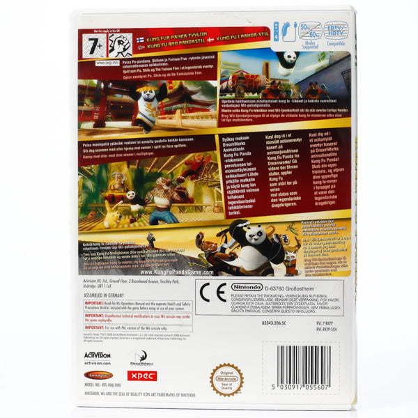 Kung Fu Panda - Wii spill - Retrospillkongen