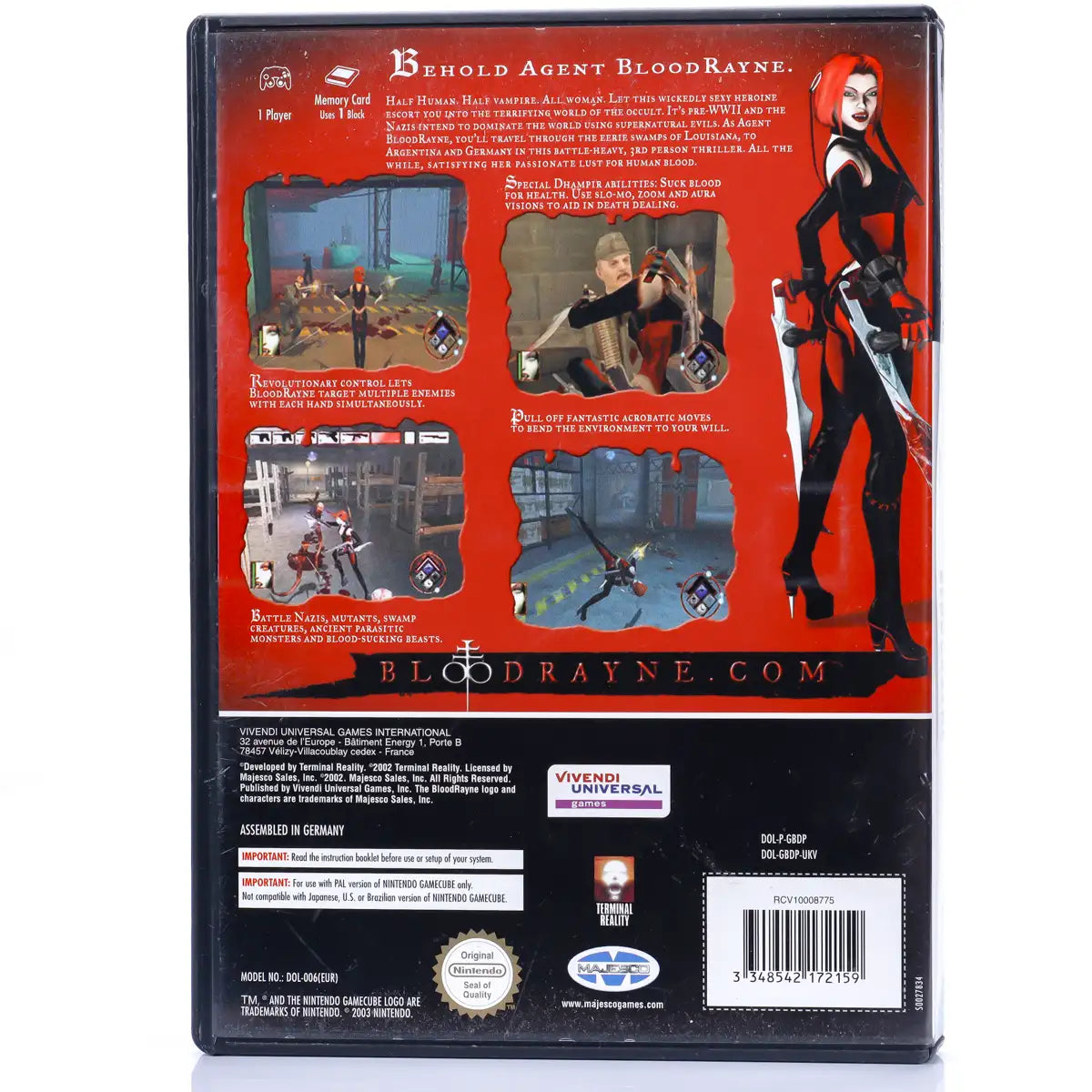 BloodRayne - GameCube Spill - Retrospillkongen