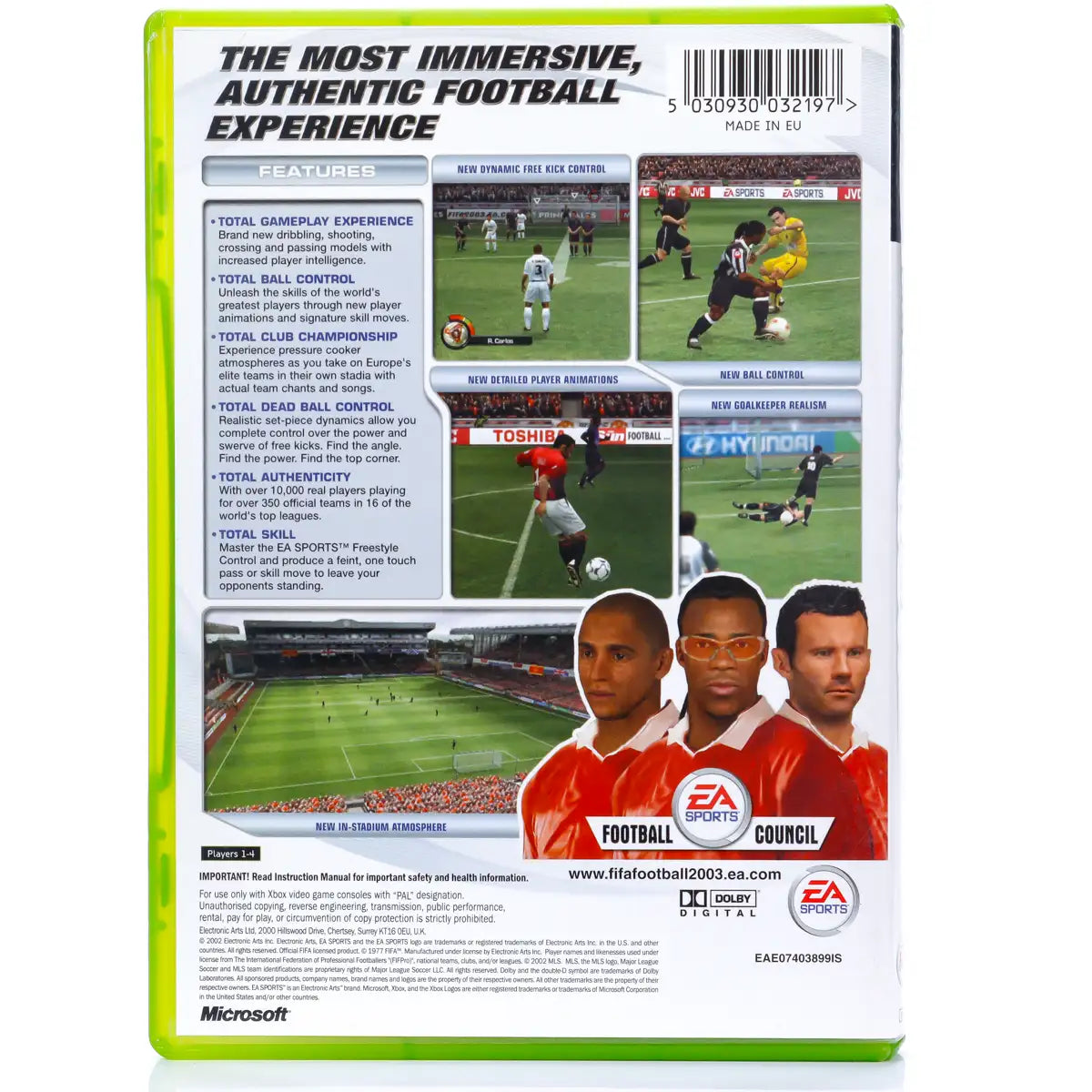 FIFA Football 2003 - Xbox spill - Retrospillkongen