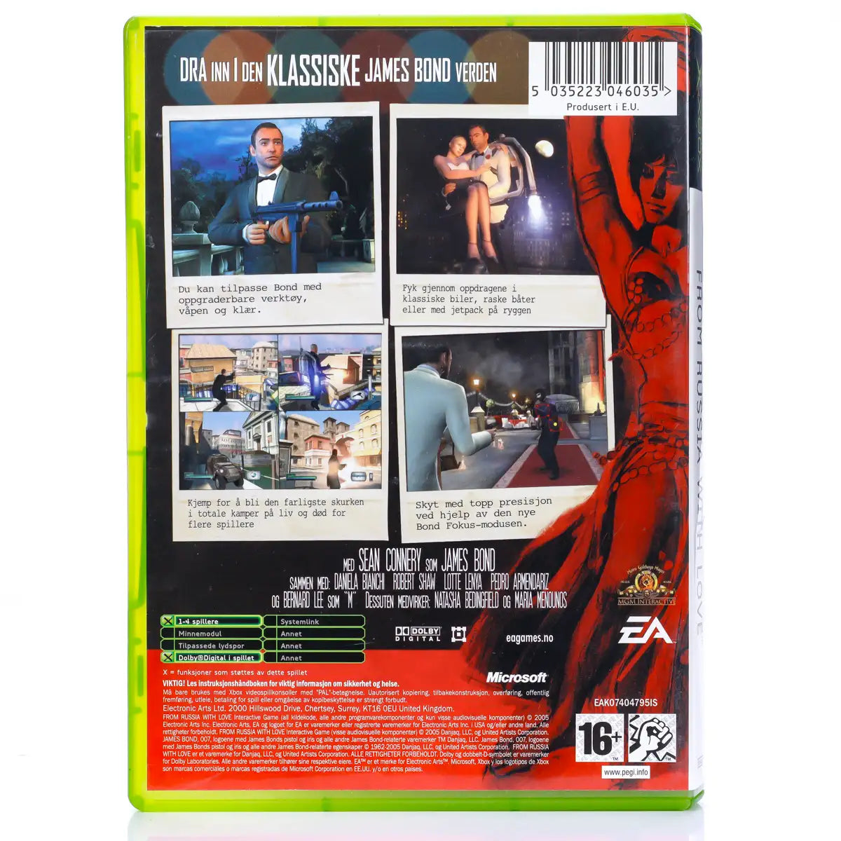 007: From Russia with Love - Xbox spill - Retrospillkongen