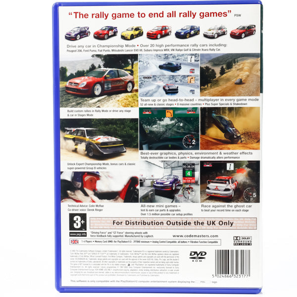 Colin Mcrae Rally 04 - PS2 spill - Retrospillkongen