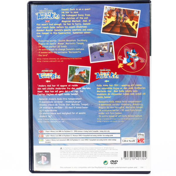 Disney's Donald Duck: Quack Attack - PS2 spill - Retrospillkongen
