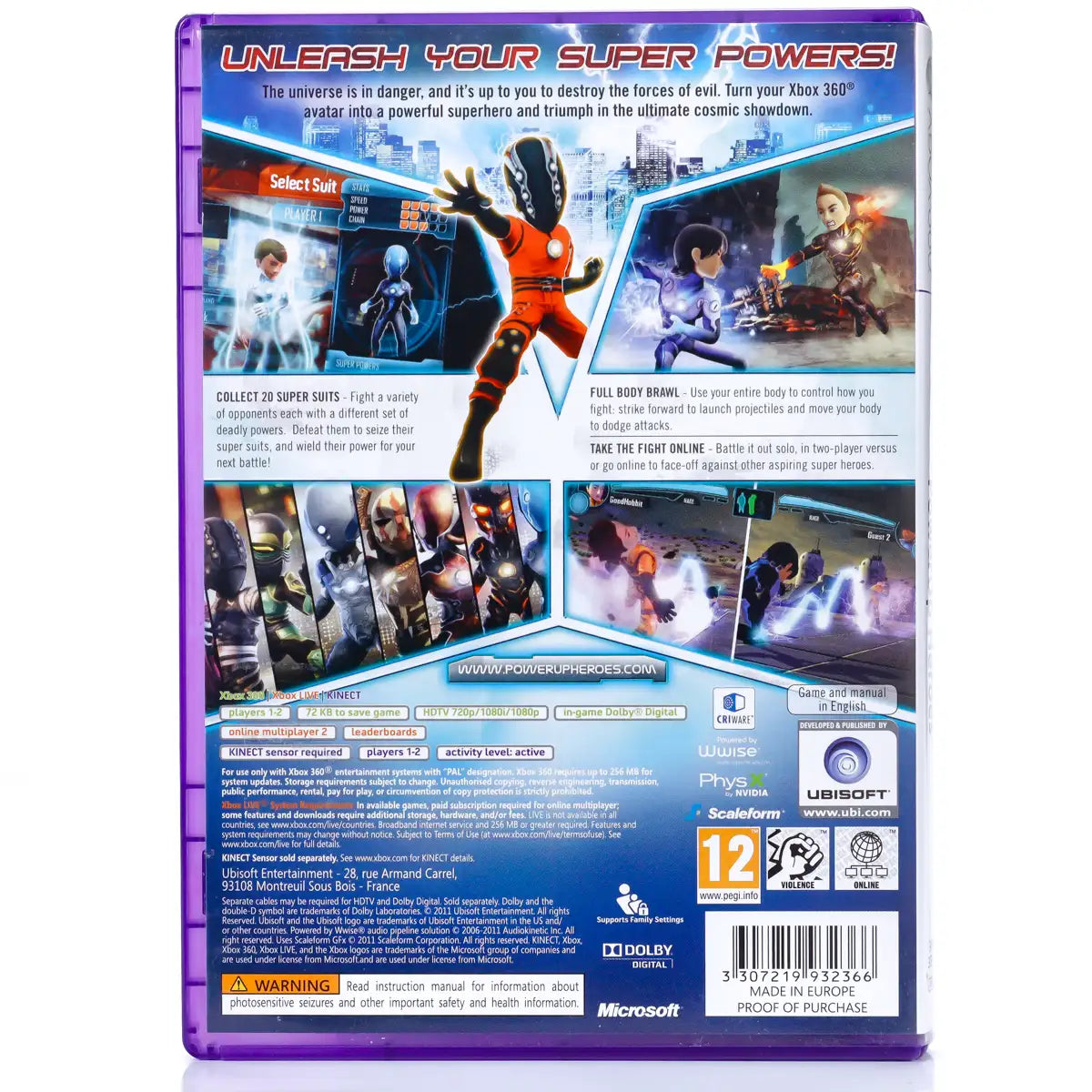 PowerUp Heroes - Xbox 360 spill - Retrospillkongen