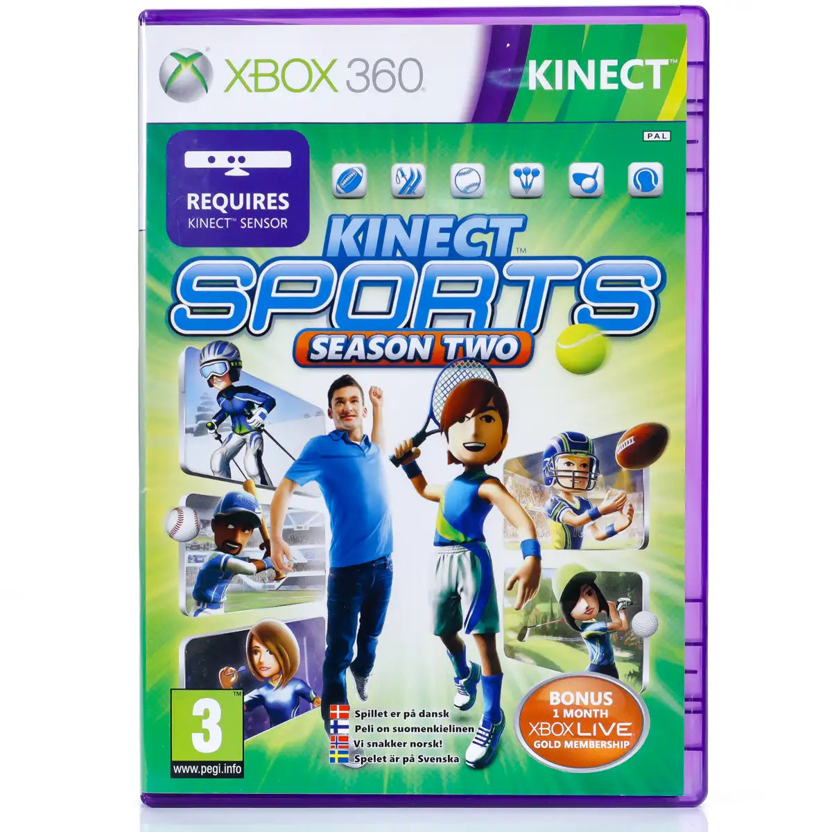 Kinect Sports: Season Two - Xbox 360 spill - Retrospillkongen