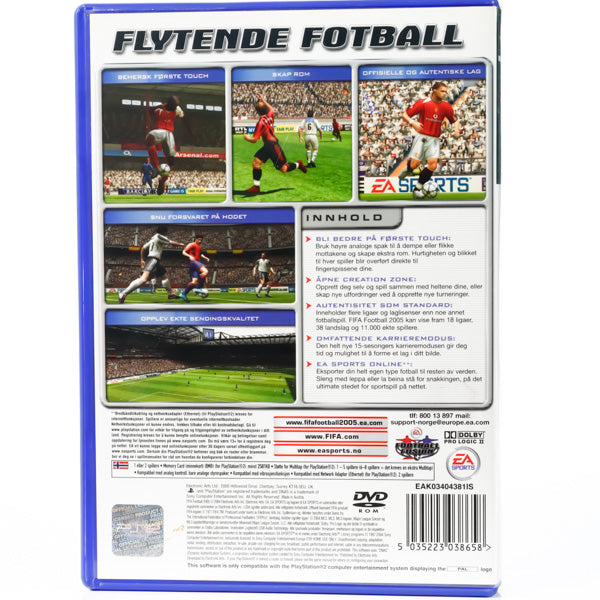 FIFA Football 2005 - PS2 spill - Retrospillkongen