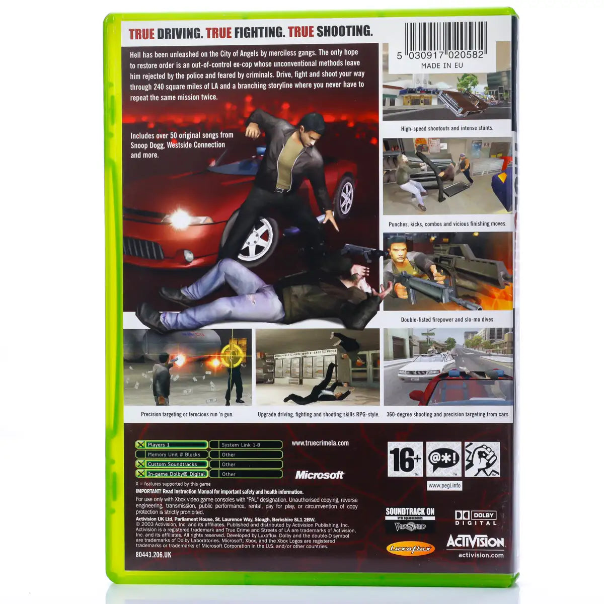 True Crime: Streets of LA - Xbox spill - Retrospillkongen