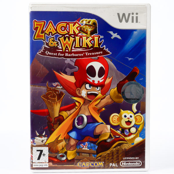 Zack & Wiki: Quest for Barbaros' Treasure - Wii spill