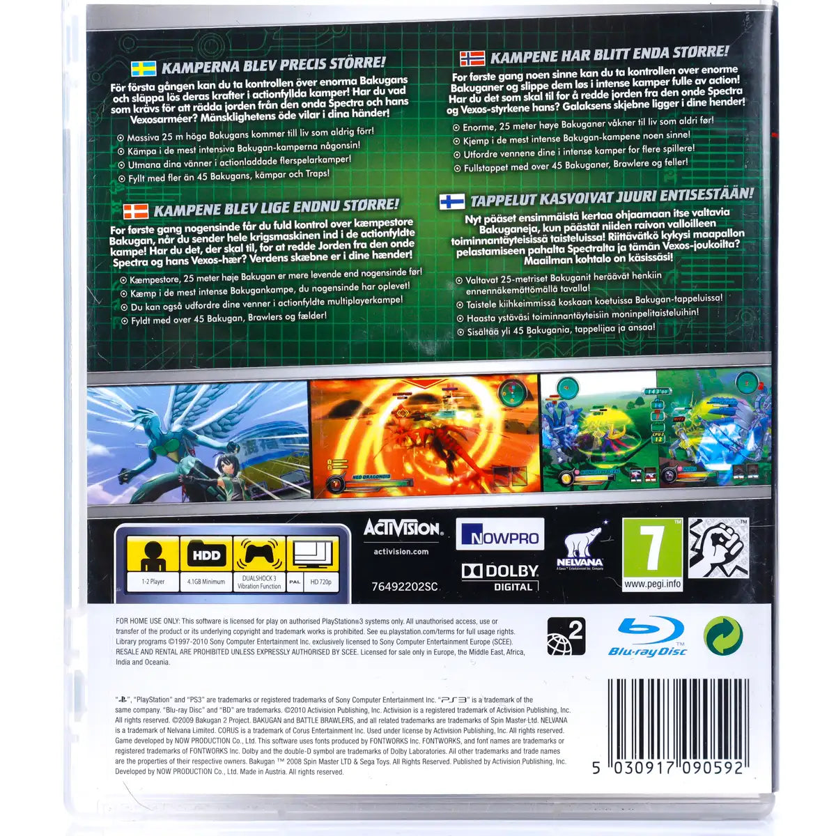Bakugan Defenders of the Core - PS3 spill - Retrospillkongen