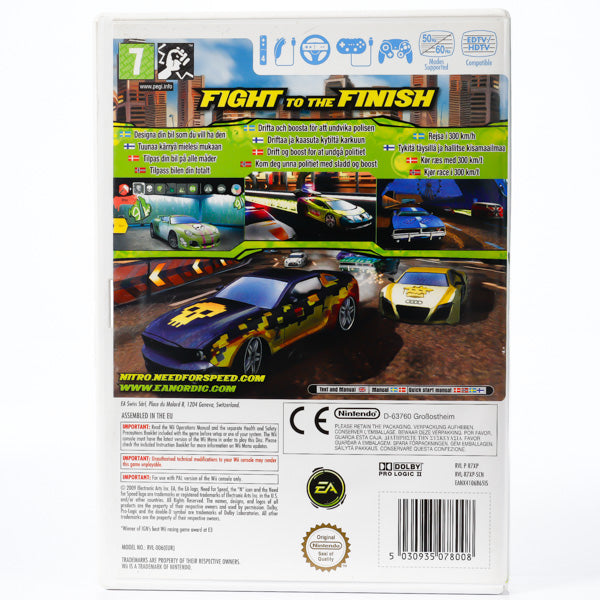 Need for Speed: Nitro - Wii spill - Retrospillkongen