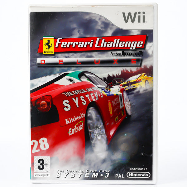 Ferrari Challenge: Trofeo Pirelli Deluxe - Wii spill - Retrospillkongen