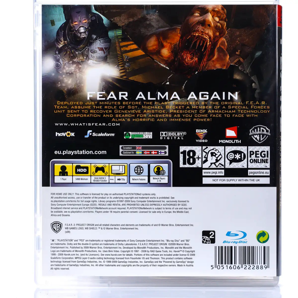F.E.A.R. 2: Project Origin - PS3 Spill - Retrospillkongen