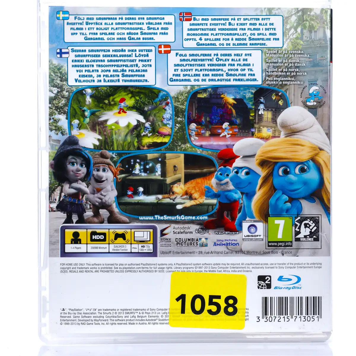 The Smurfs 2 - PS3 Spill - Retrospillkongen