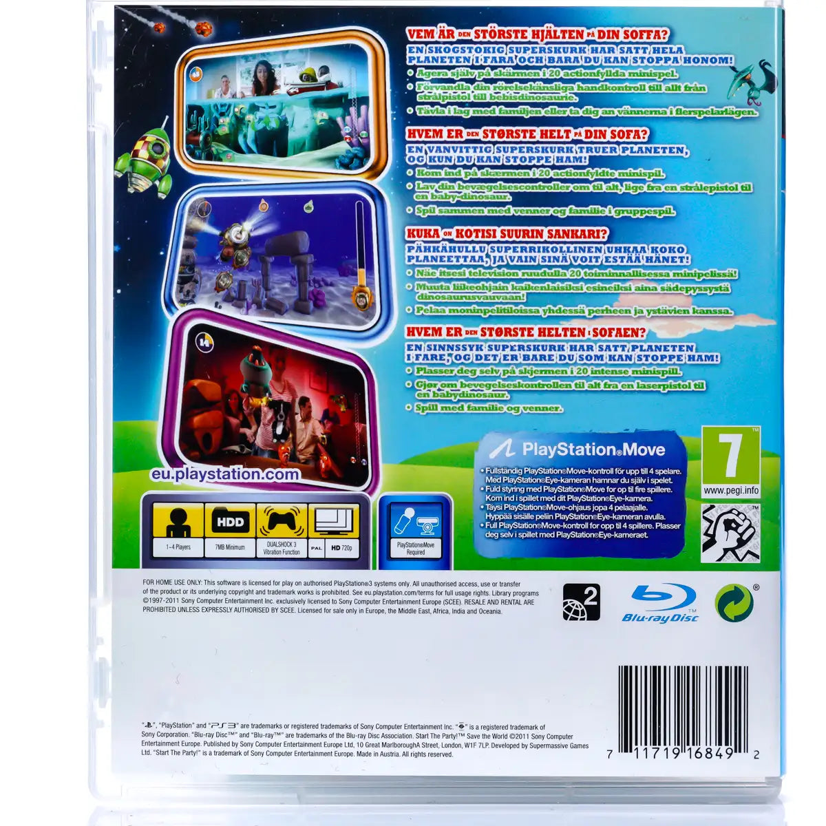 Start the Party!: Save the World - PS3 Spill - Retrospillkongen
