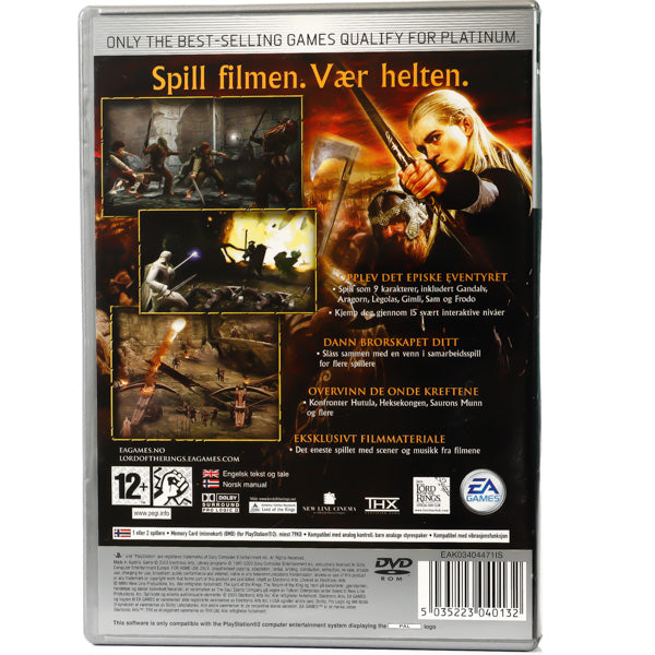 The Lord of the Rings: The Return of the King - PS2 spill - Retrospillkongen