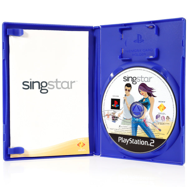 SingStar - PS2 spill - Retrospillkongen