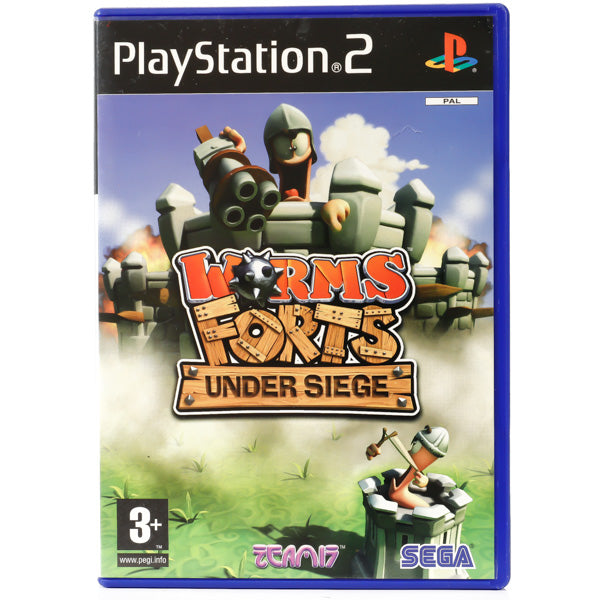 Worms Forts Under Siege - PS2 spill