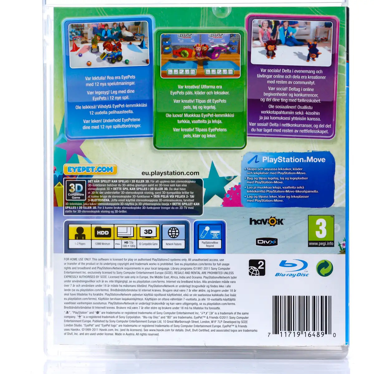 EyePet & Friends - PS3 Spill - Retrospillkongen