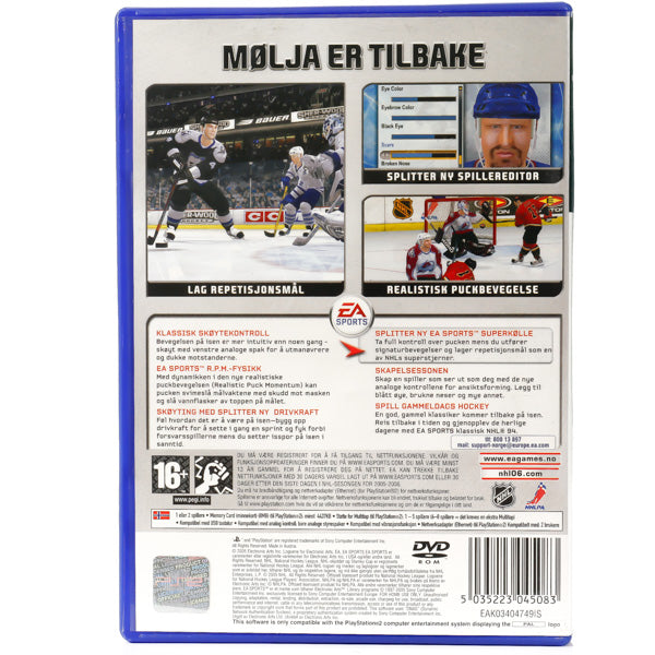NHL 06 - PS2 spill - Retrospillkongen