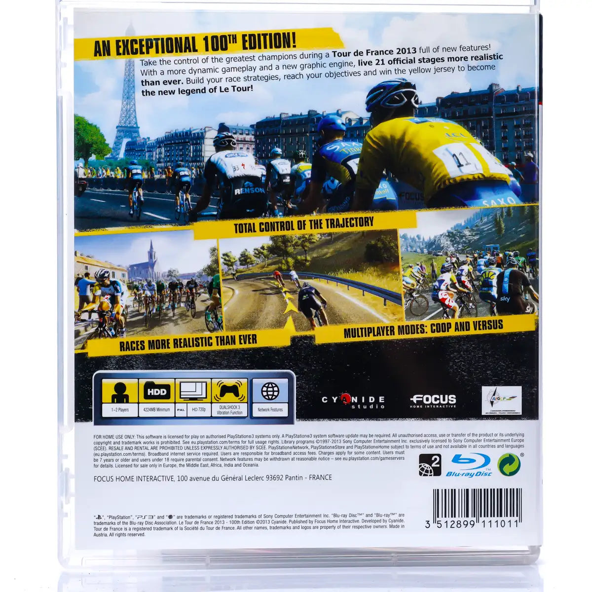 Le Tour de France 2013: 100th Edition - PS3 Spill - Retrospillkongen