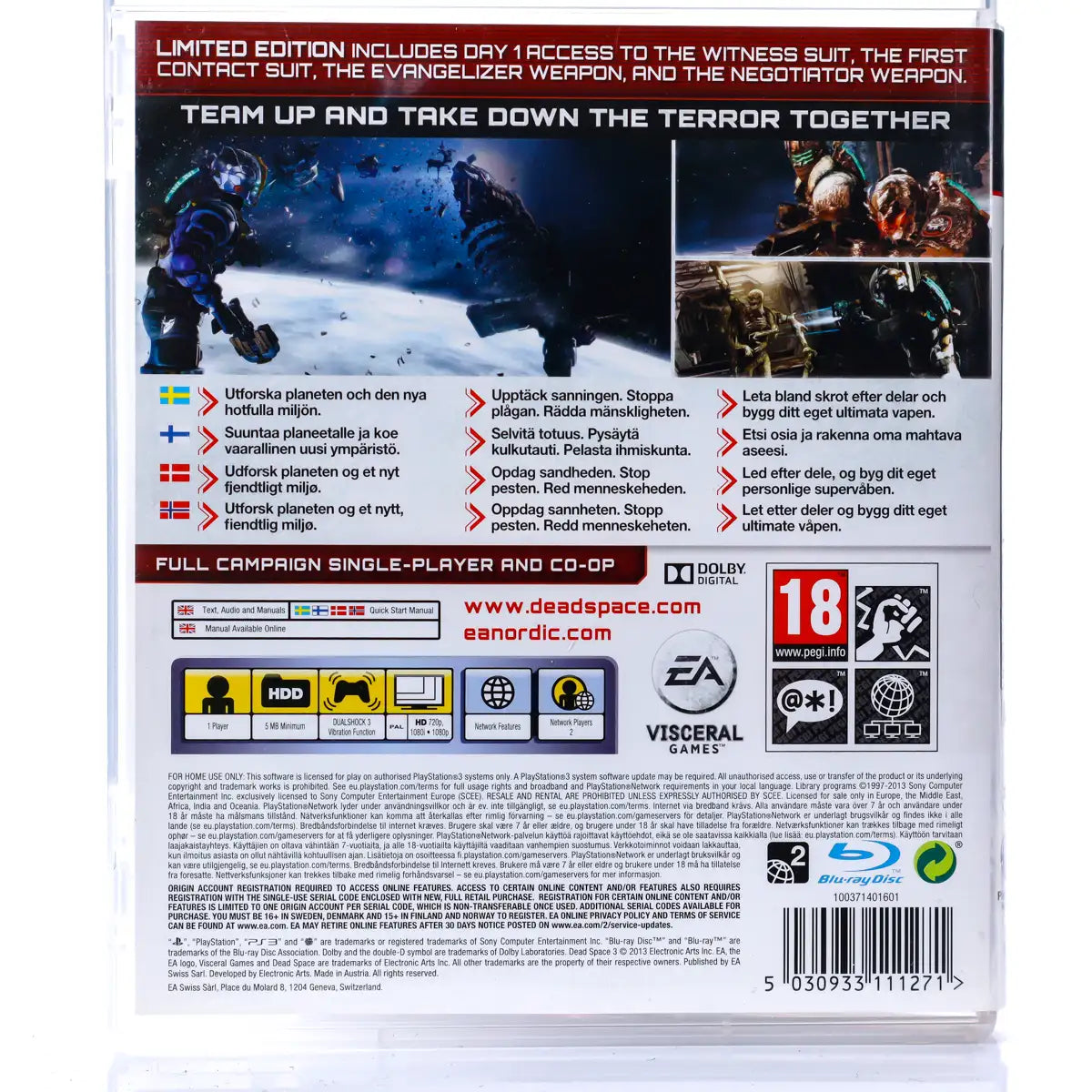 Dead Space 3 - PS3 spill - Retrospillkongen