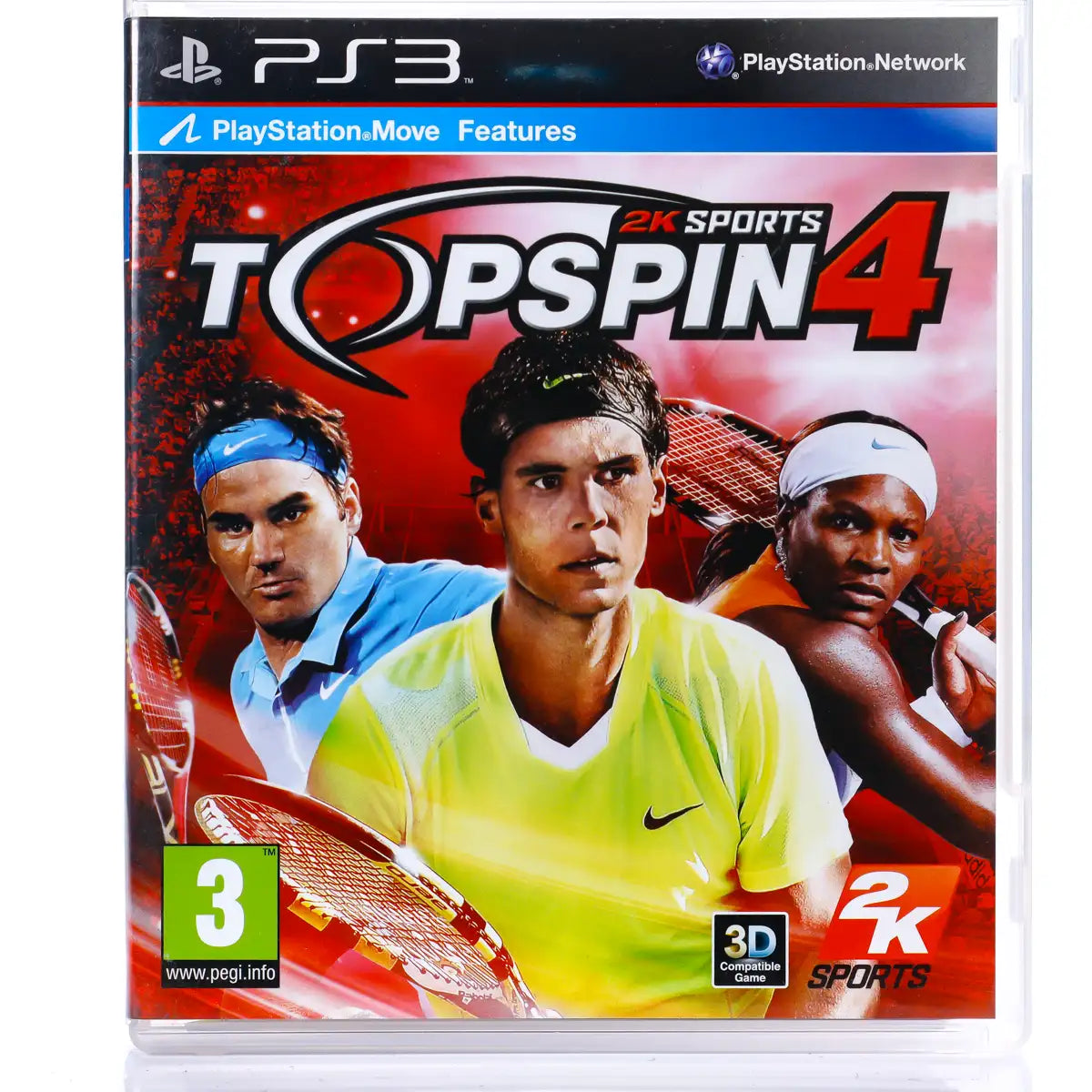 Top spin 4 - PS3 spill - Retrospillkongen