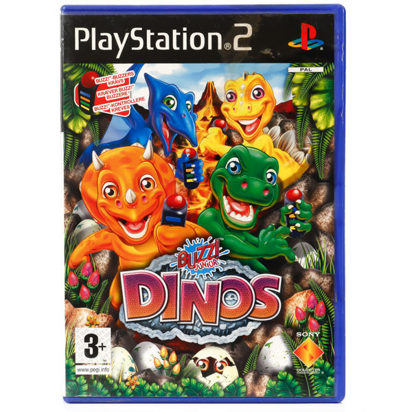 Buzz! Junior: Dinos - PS2 spill - Retrospillkongen