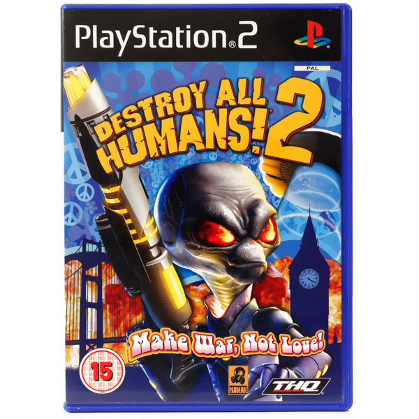 Destroy All Humans! 2 - PS2 spill - Retrospillkongen