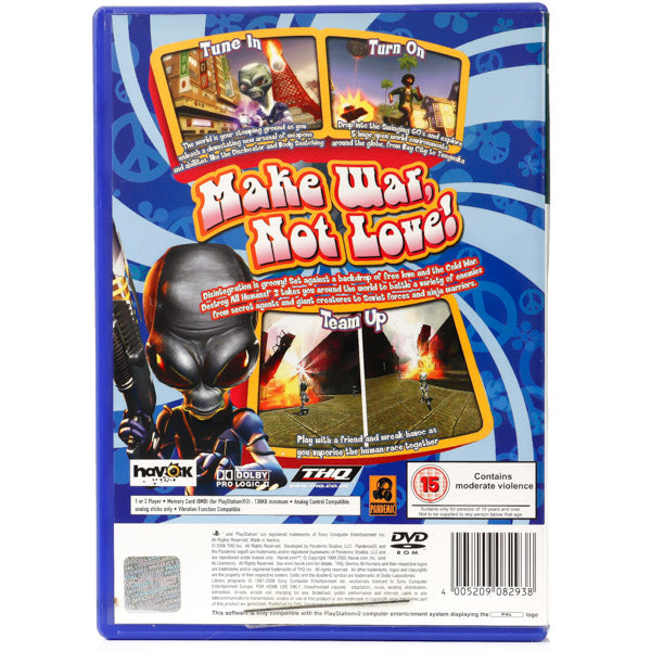 Destroy All Humans! 2 - PS2 spill - Retrospillkongen