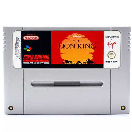The Lion King - SNES spill - Retrospillkongen