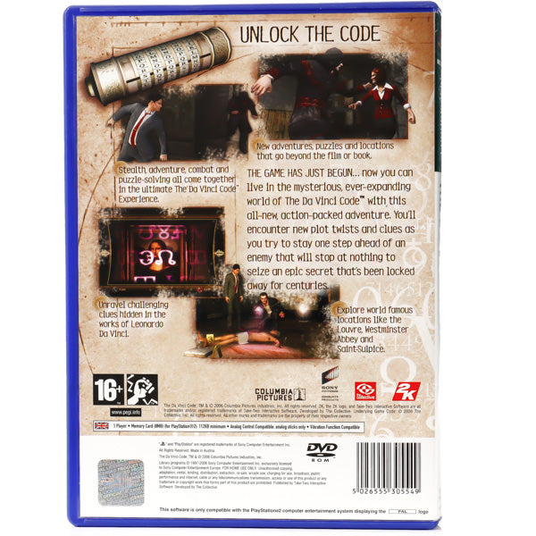 The Da Vinci Code - PS2 spill - Retrospillkongen