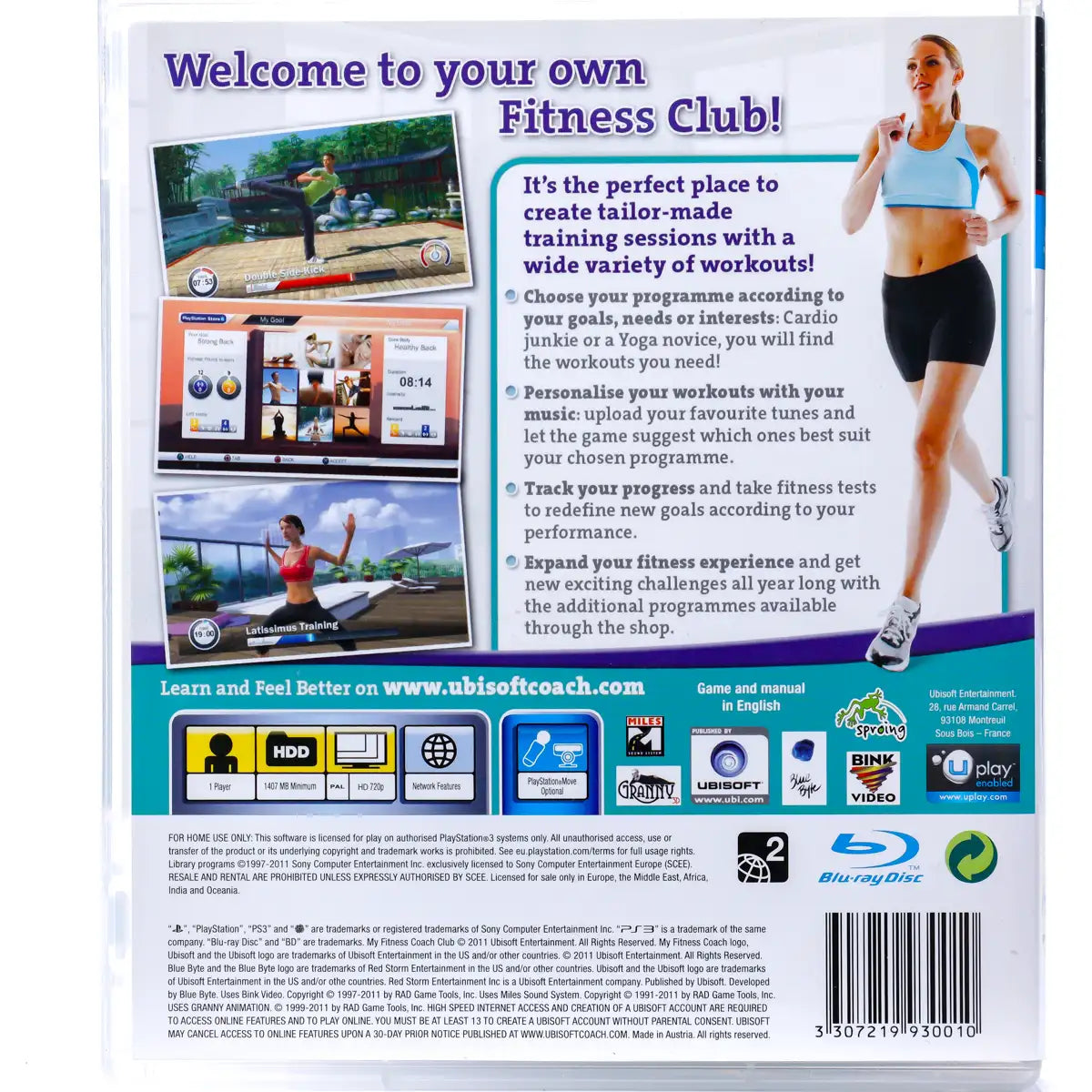 My Fitness Coach Club - PS3 spill - Retrospillkongen