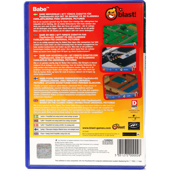 Babe - PS2 spill - Retrospillkongen