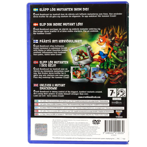 Crash: Mind over Mutant - PS2 spill - Retrospillkongen