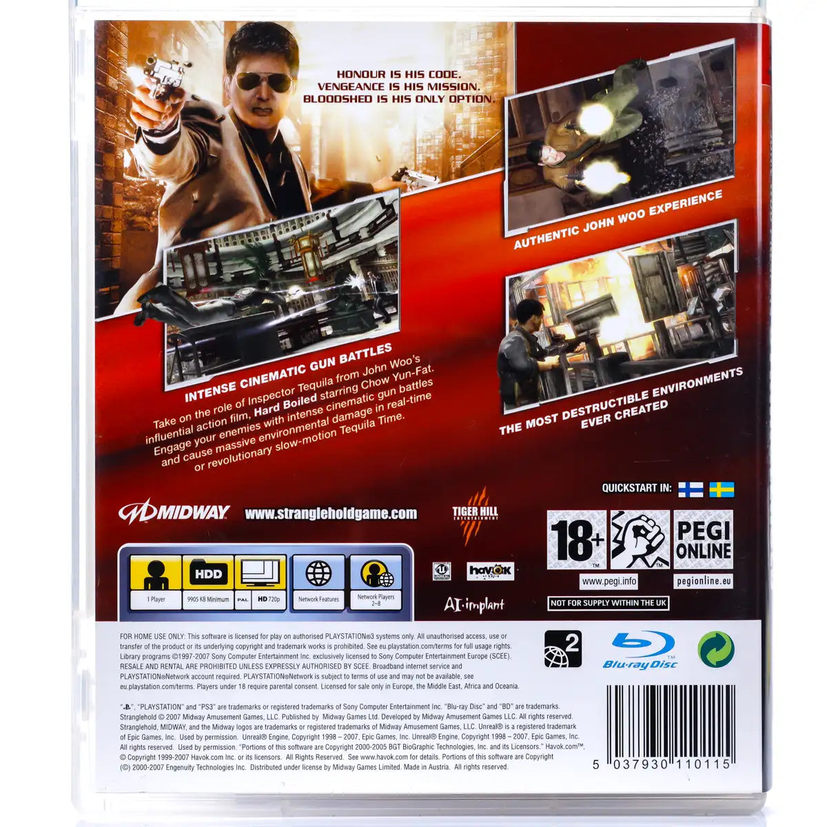 Johm Woo Presents: Stranglehold - PS3 spill - Retrospillkongen