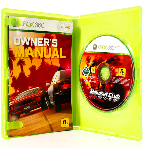 Midnight Club: Los Angeles - Xbox 360 spill - Retrospillkongen
