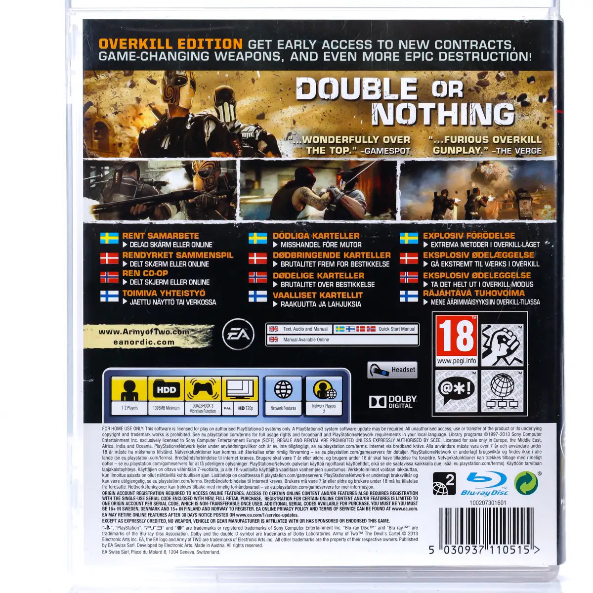 Army of Two: The Devil's Cartel - PS3 spill - Retrospillkongen