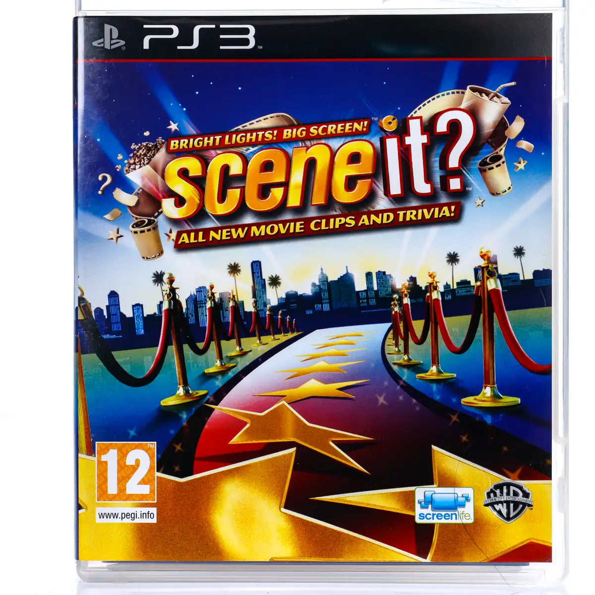 Scene It? Bright Lights! Big Screen! - PS3 spill - Retrospillkongen