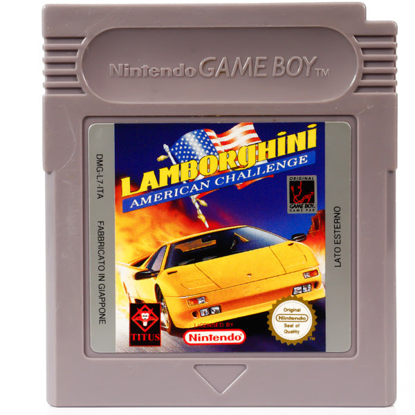Lamborghini: American Challenge - Gameboy spill - Retrospillkongen
