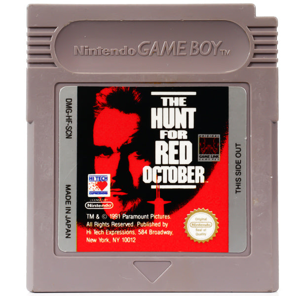 The Hunt for Red October Gameboy spill Retrospillkongen