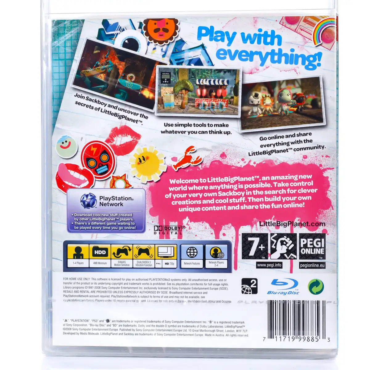 LittleBigPlanet - PS3 spill (Forseglet) - Retrospillkongen