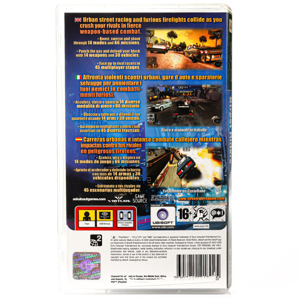 Street Riders - PSP spill - Retrospillkongen